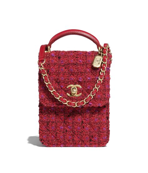 chanel red mini flap bag pre-fall 2015 runway|chanel rectangular mini flap bag.